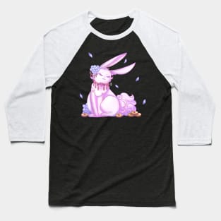 Elegant Bunny Baseball T-Shirt